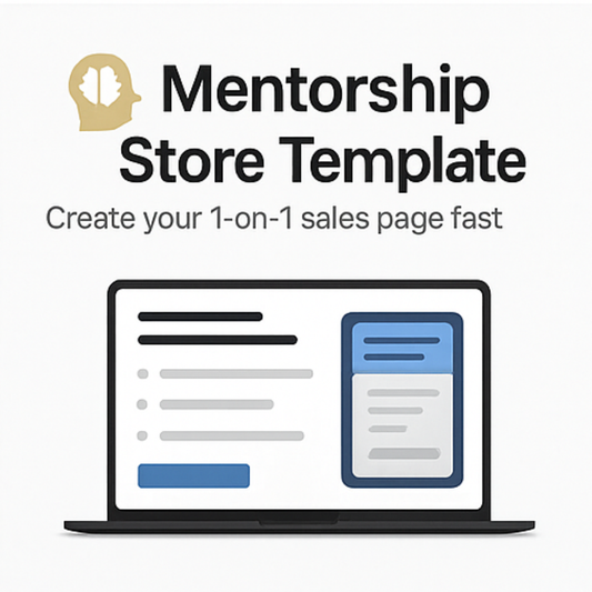 Mentorship Store Template